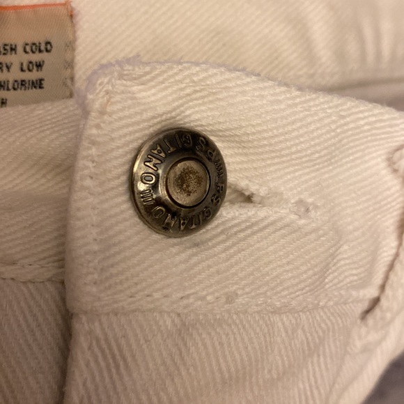 Vintage 1990 Gitano White Jeans - Picture 5 of 5